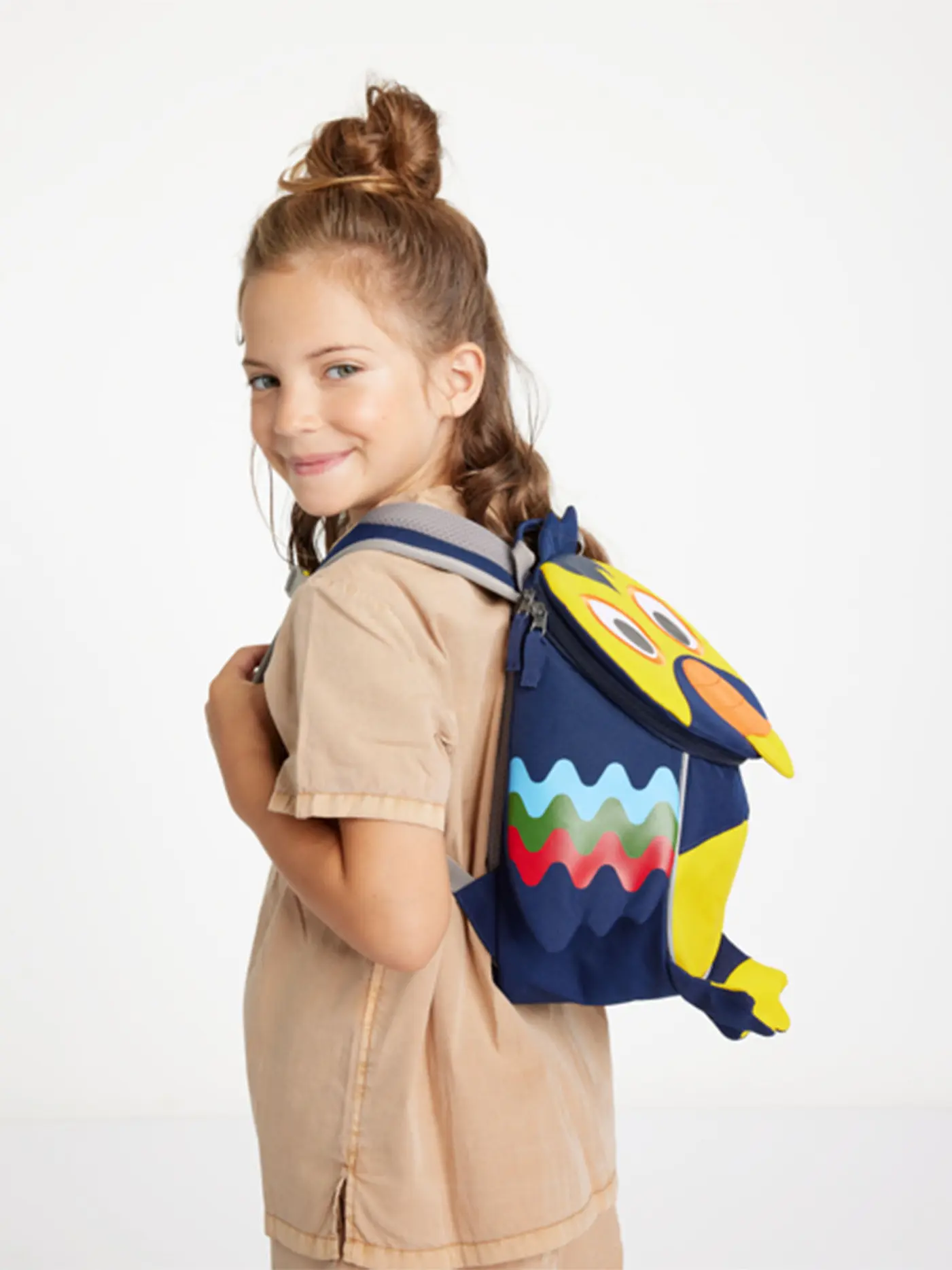 AFFENZAHN | Kinder Rucksack Kleiner Freund - WDR Maus | gelb